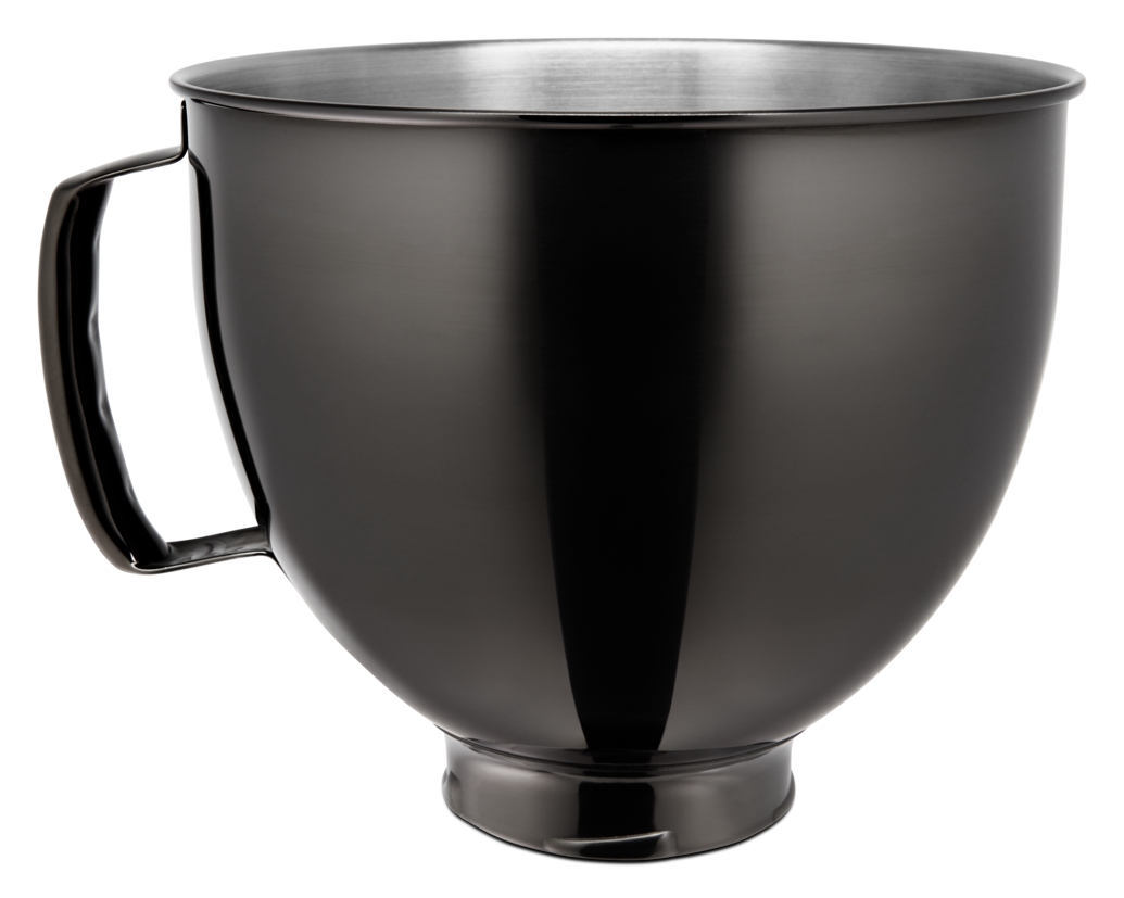 KitchenAid Edelstahlschüssel 4.8l schwarz glanz