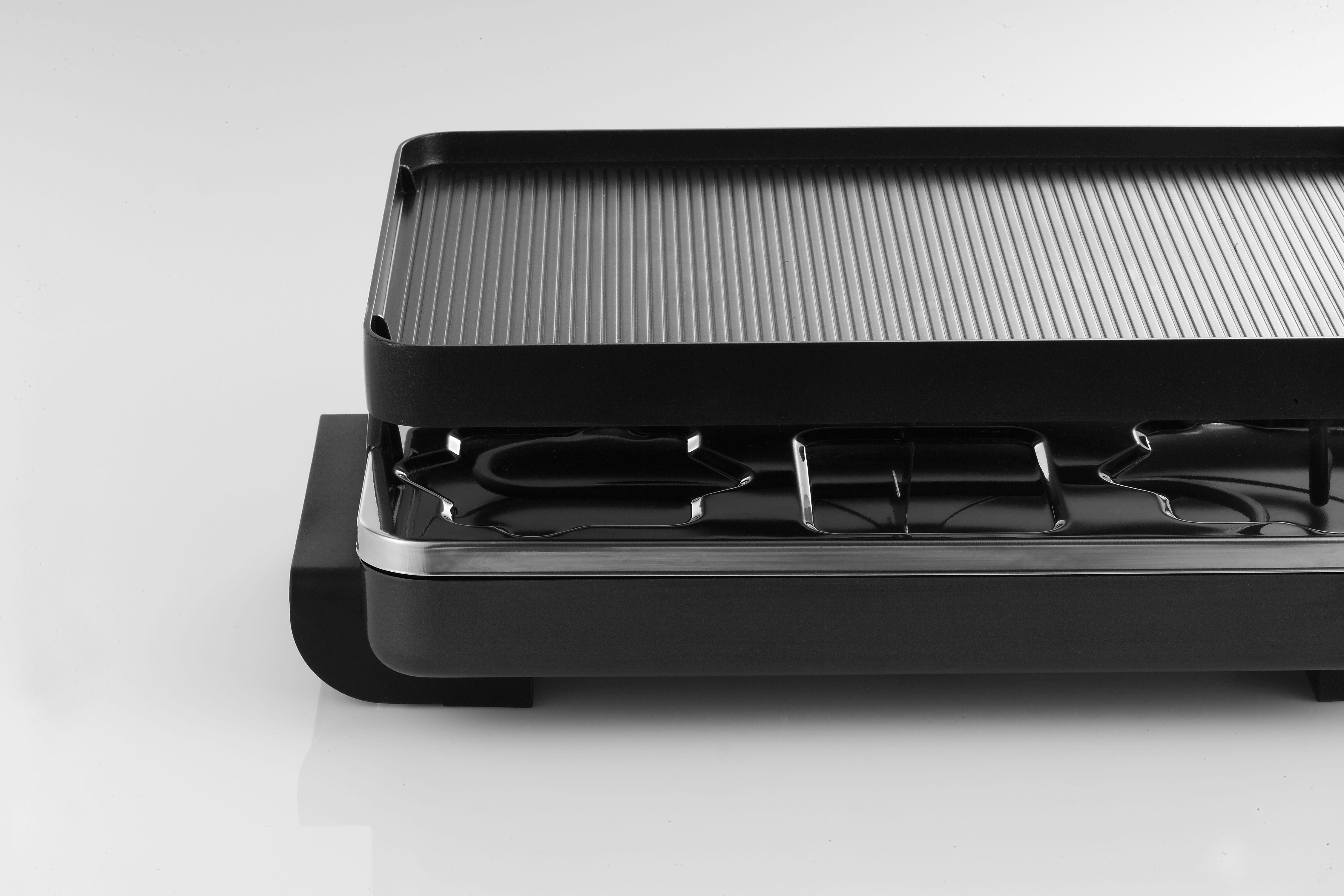 Novis 6er-Raclette-Grill anthrazit