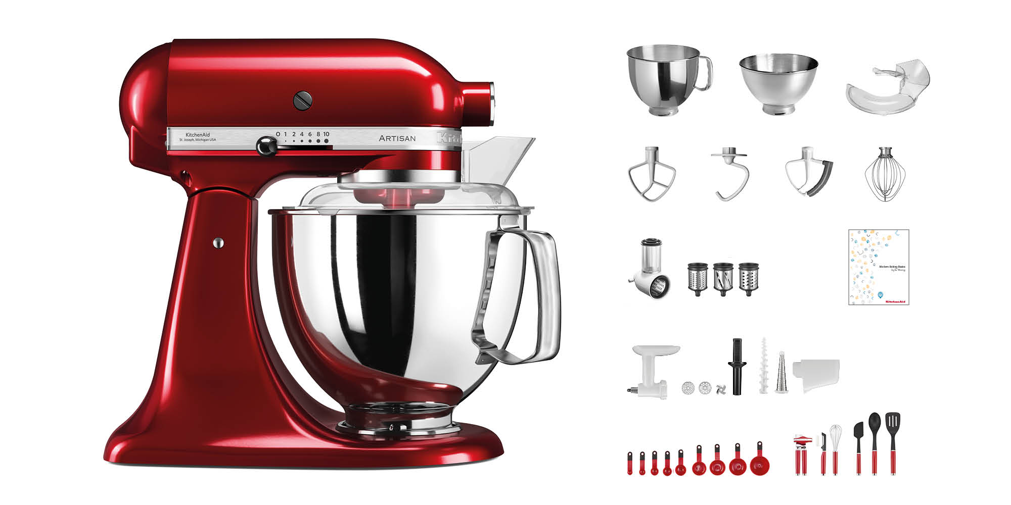 KitchenAid Swiss Anniversary Set KSM200
