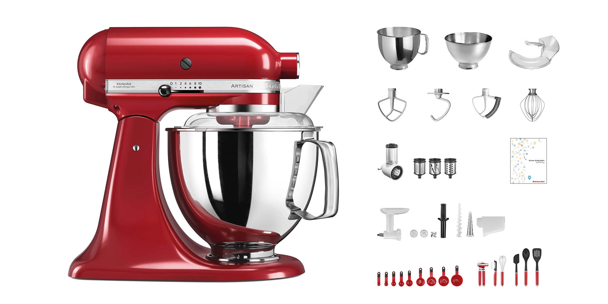 KitchenAid Swiss Anniversary Set KSM200