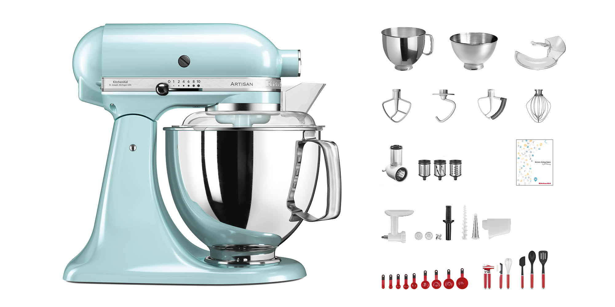 KitchenAid Swiss Anniversary Set KSM200