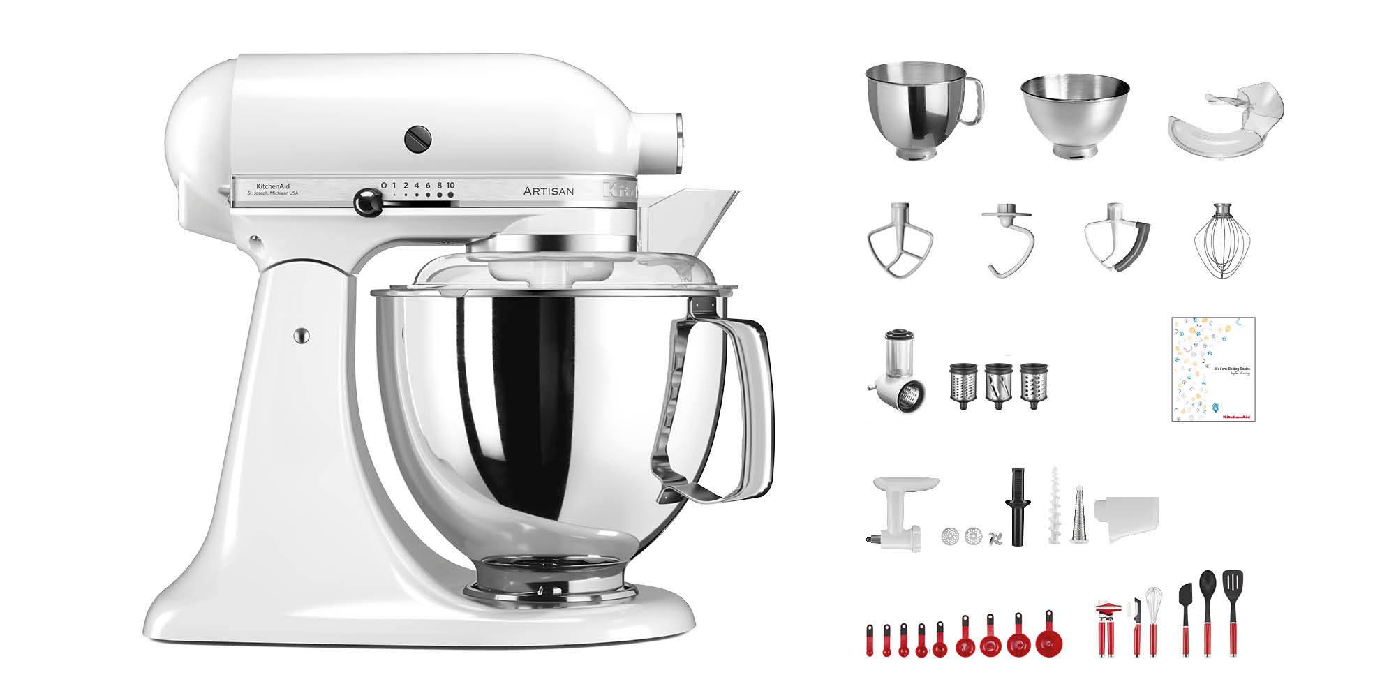 KitchenAid Swiss Anniversary Set KSM200