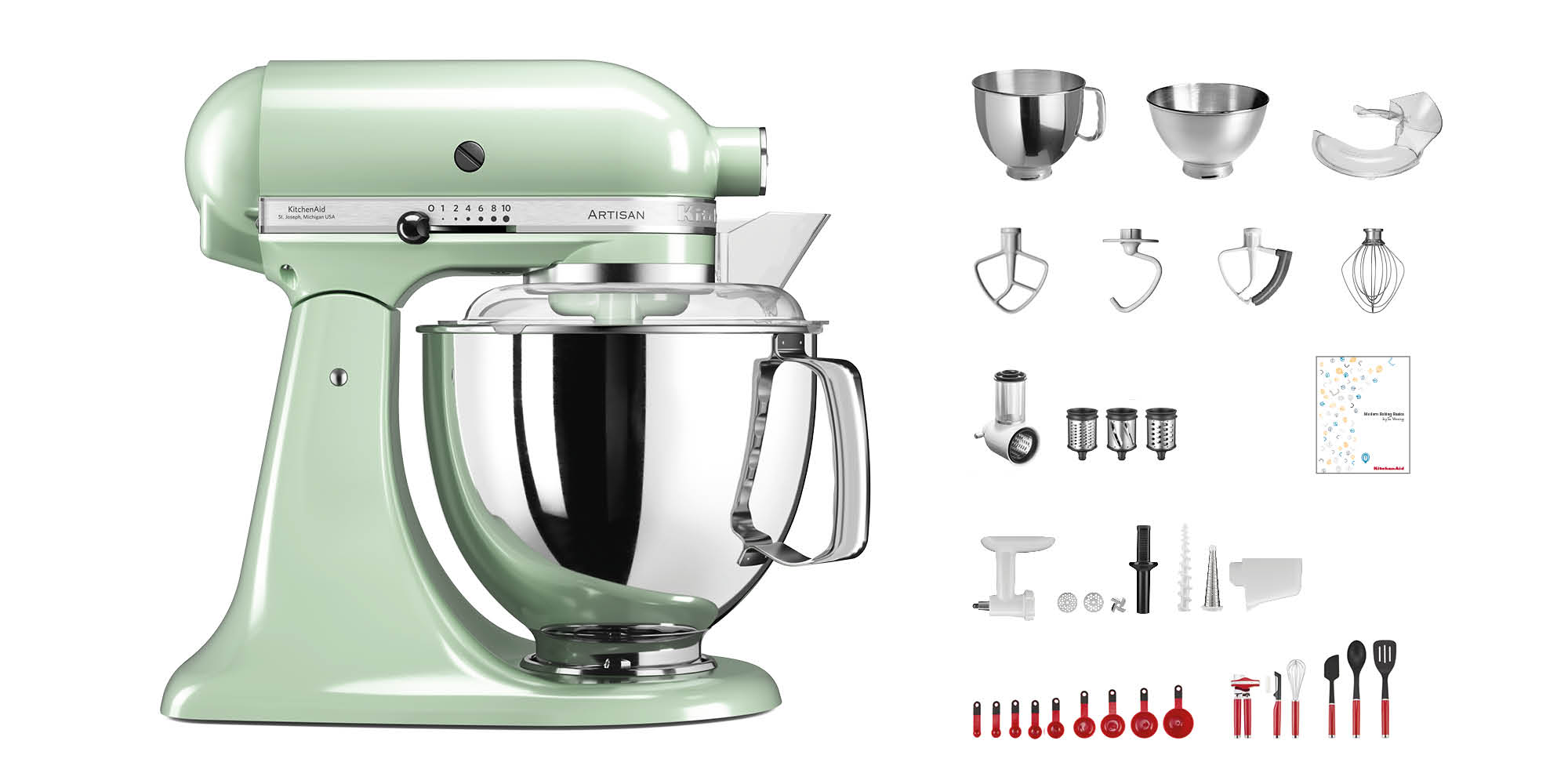 KitchenAid Swiss Anniversary Set KSM200