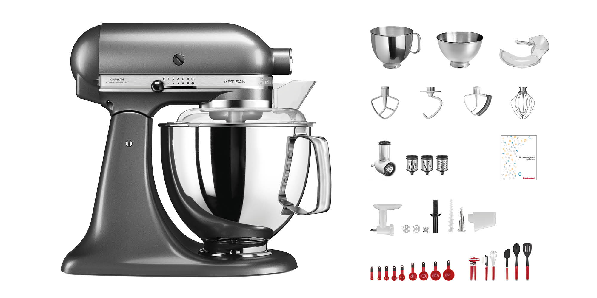 KitchenAid Swiss Anniversary Set KSM200