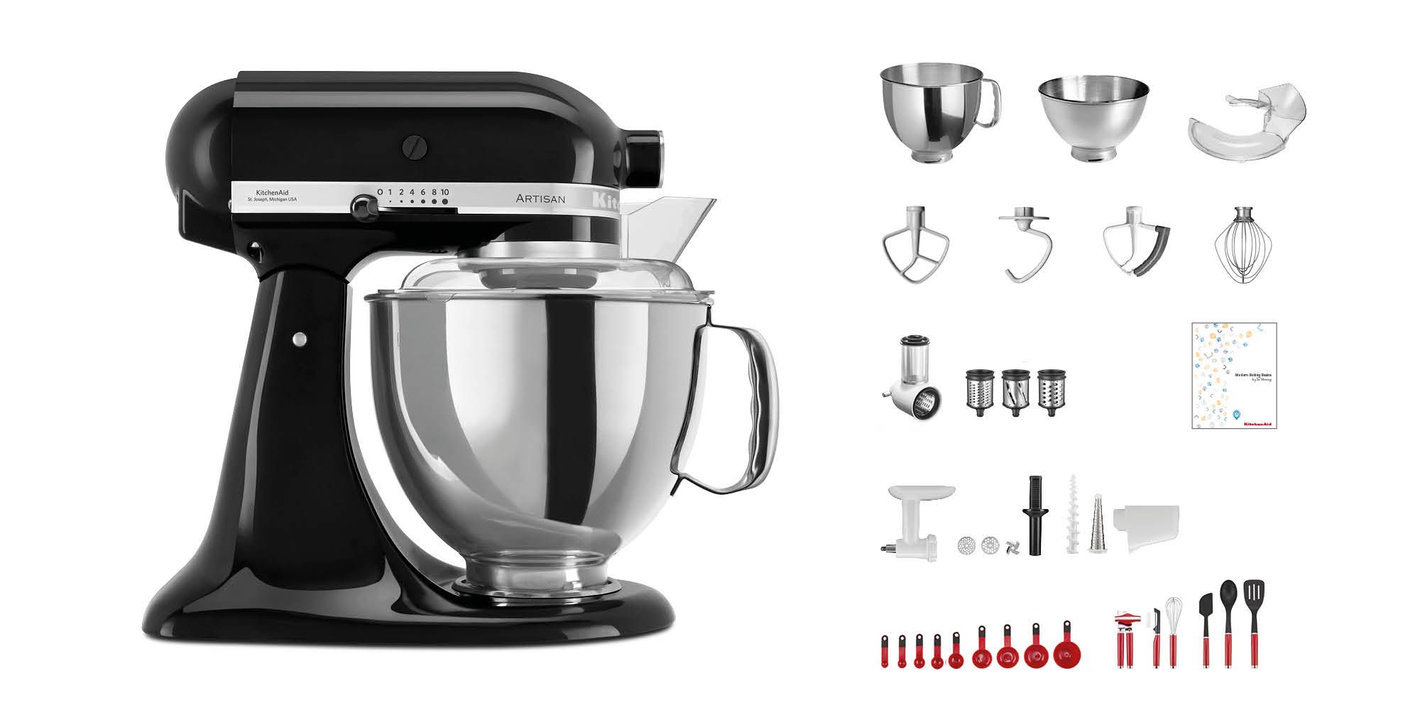 KitchenAid Swiss Anniversary Set KSM200