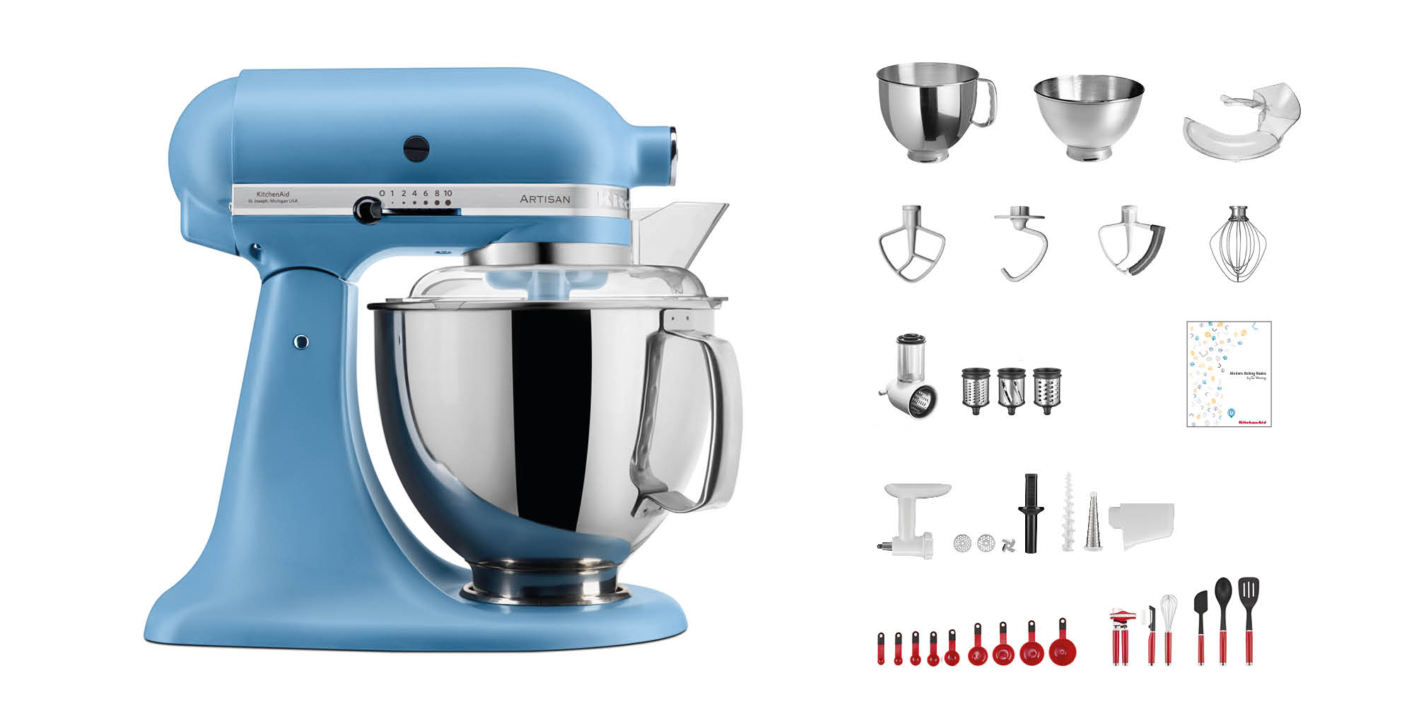 KitchenAid Swiss Anniversary Set KSM200