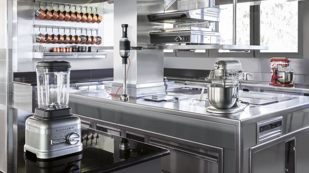 KitchenAid Professional Power Blender Silber