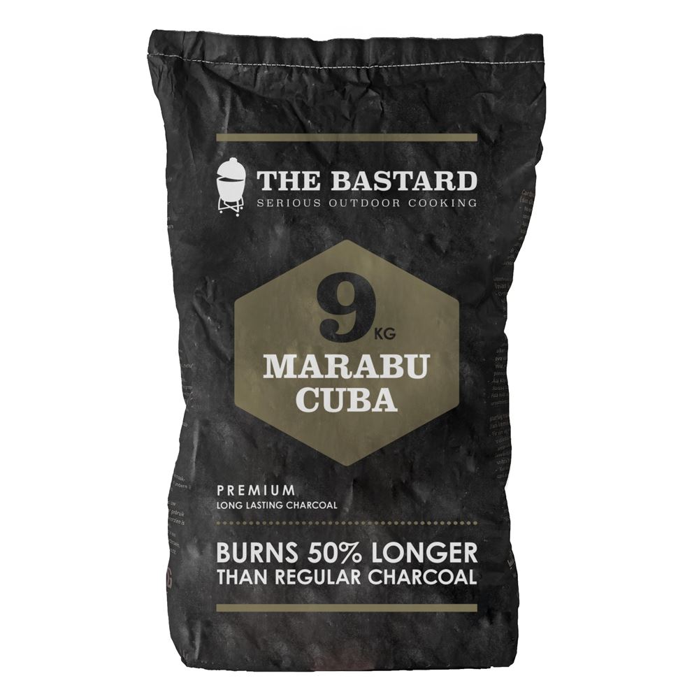 The Bastard Holzkohle Marabu Holz 9kg