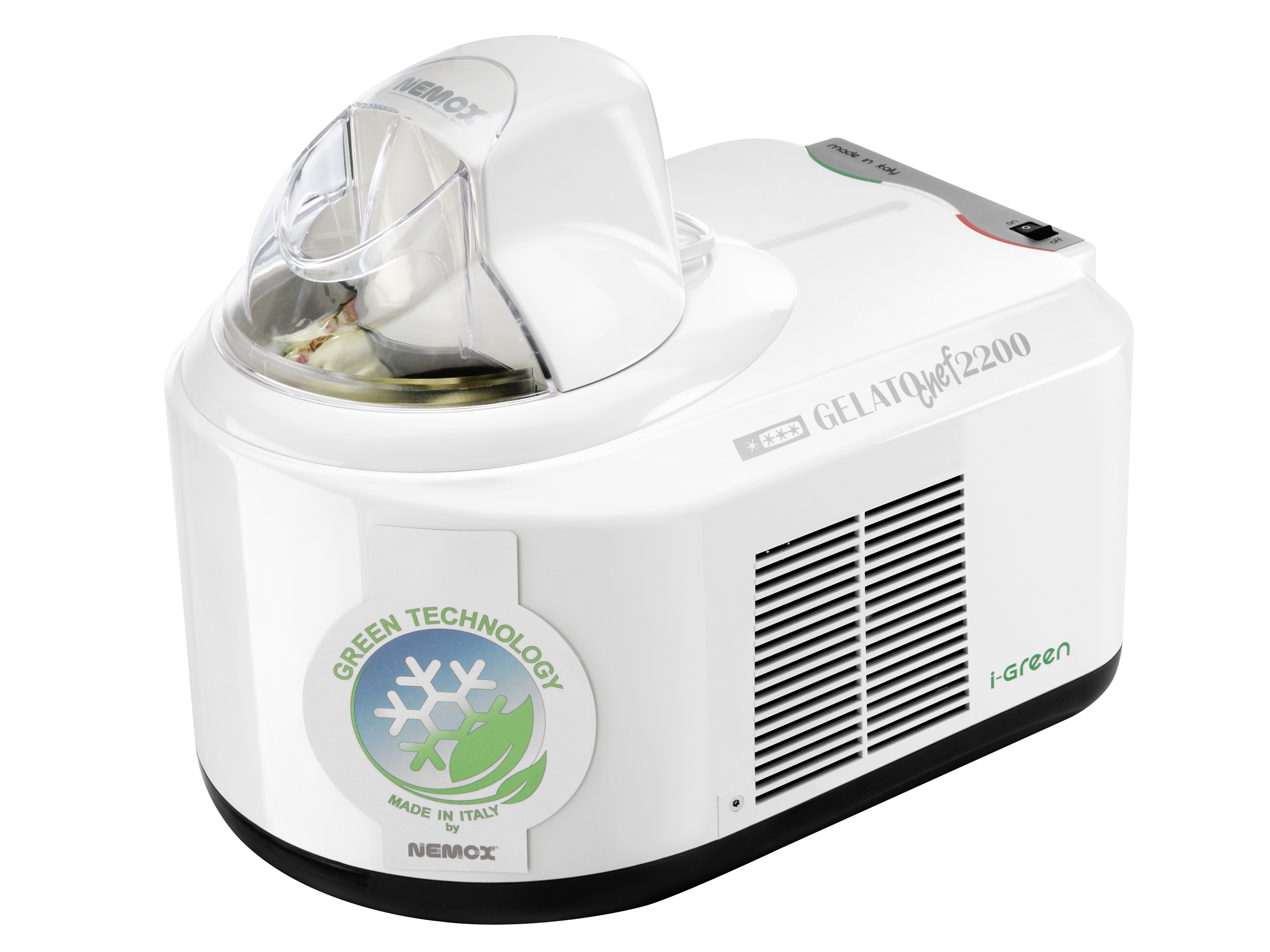 Nemox Gelato Chef i-green - weiss